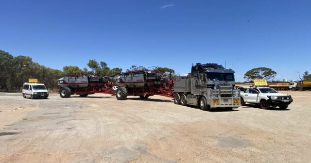 "O que eu faço todos os dias:" grandes itens de maquinário entregues na nova casa de Wheatbelt
