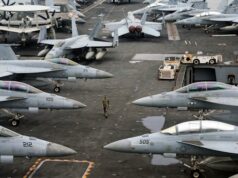 O que há na “armada massiva” que Trump tem em direção ao Irão? O USS Abraham Lincoln em 2019.