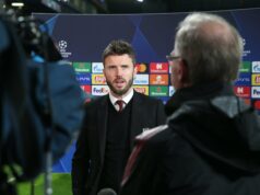 O recorde de 90 anos do clube Manchester United que Michael Carrick estabeleceu durante sua primeira passagem como técnico interino Gráfico Carrick