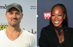 O romance secreto de Brian Austin Green, Tichina Arnold, inseguranças ‘desencadeadas’ Brian Austin Green diz que Tiffani Theissen ser escalada para 90210 foi uma invasão de seu espaço