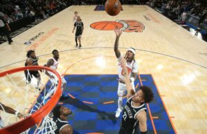 O tempo de jogo de Jordan Clarkson está diminuindo com a rotação reforçada dos Knicks Jordan Clarkson, que jogou apenas na hora do lixo, atira um flutuador durante a vitória dos Knicks por 120-66 sobre o Nets em 21 de janeiro de 2026 no Madison Square Garden.