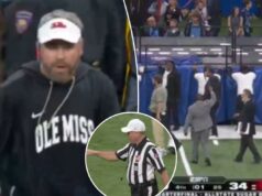 O thriller de Ole Miss-Georgia chega ao caótico final do CFP – duas vezes – para um ‘final excruciante’ O thriller de Ole Miss-Georgia chega ao caótico final do CFP - duas vezes - para um 'final excruciante'