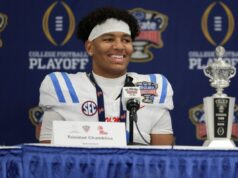 Ole Miss QB Trinidad Chambliss toma uma grande decisão sobre sua carreira antes das semifinais do CFP Ole Miss QB Trinidad Chambliss toma uma grande decisão sobre sua carreira antes das semifinais do CFP