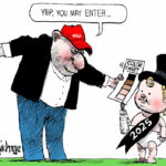 Desenho animado de Clay Bennett