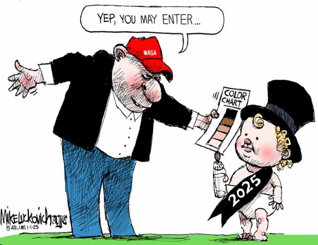 Desenho animado de Clay Bennett