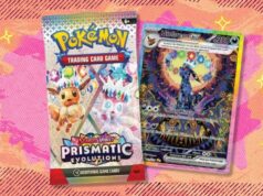 Os Booster Packs Pokémon TCG Prismatic Evolutions estão abaixo do valor de mercado na Amazon Os Booster Packs Pokémon TCG Prismatic Evolutions estão abaixo do valor de mercado na Amazon