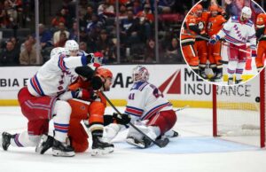 Os Rangers não têm luta e não são páreo para os Ducks na derrota na estrada Os Rangers não têm luta e não são páreo para os Ducks na derrota na estrada