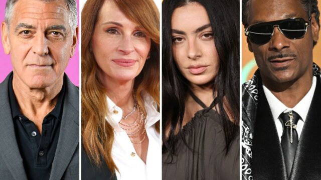 Os apresentadores do Globo de Ouro incluem George Clooney, Julia Roberts, Charli xcx, Snoop Dogg e mais
