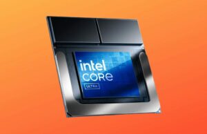 Os chips Intel mais recentes venceram o M5 da Apple em pontuações multi-core – talvez por dois dias Os mais recentes chips da Intel venceram o M5 da Apple em pontuações multi-core – talvez por dois dias | Chip mostrado em fundo laranja