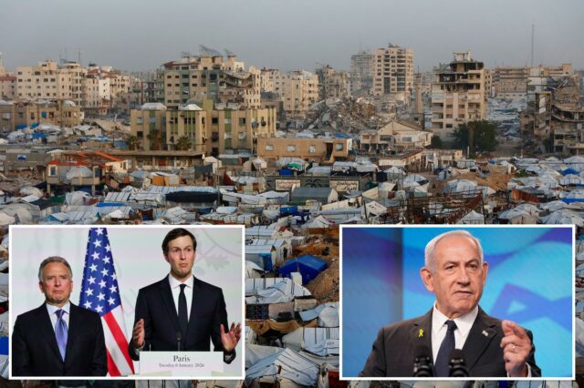 Os enviados dos EUA Steve Witkoff e Jared Kushner se reúnem com Netanyahu para levar adiante o acordo de paz em Gaza e recuperar o último refém israelense morto

