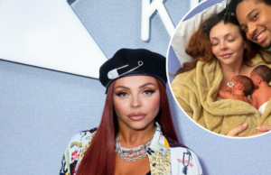 Os gêmeos de 8 meses de Jesy Nelson foram diagnosticados com ‘doença muscular grave’ GettyImages-1482000148.jpg