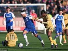 Os heróis da Macclesfield FA Cup saboreando o confronto ‘insano’ ao receber OUTRO time da Premier League na quarta rodada, enquanto Liam Rosenior está pronto para viajar ao ex-clube com o Chelsea: SORTEIO COMPLETO AQUI Macclesfield enfrentará o Brentford na quarta rodada da FA Cup depois de eliminar o atual detentor do Crystal Palace