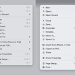 Os ícones do macOS Tahoe fazem exatamente o que a Apple disse que os designers nunca deveriam fazer Itens do menu Sequoia à esquerda, versão Tahoe à direita