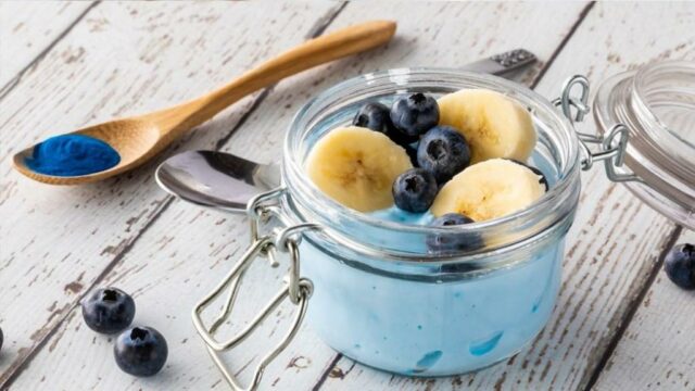 Pó de espirulina azul orgânica Lone Star Botanicals