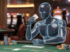 Os modelos de IA podem desenvolver um vício de jogo “semelhante ao humano” quando recebem mais liberdade Uma ilustração digital de uma figura humanóide elegante e abstrata representando um modelo de linguagem de IA sentado em uma mesa de cassino de feltro verde. Os modelos de IA podem desenvolver um vício de jogo “semelhante ao humano” quando recebem mais liberdade