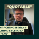 Os recentes combates na Síria são “um cenário de pesadelo para os EUA”