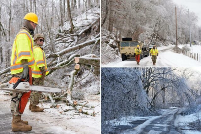 Outra forte tempestade ameaça a Costa Leste, incluindo partes não Outra forte tempestade ameaça a Costa Leste, incluindo partes não acostumadas com neve forte