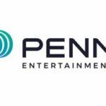 Logotipo da PENN Entertainment em um fundo branco