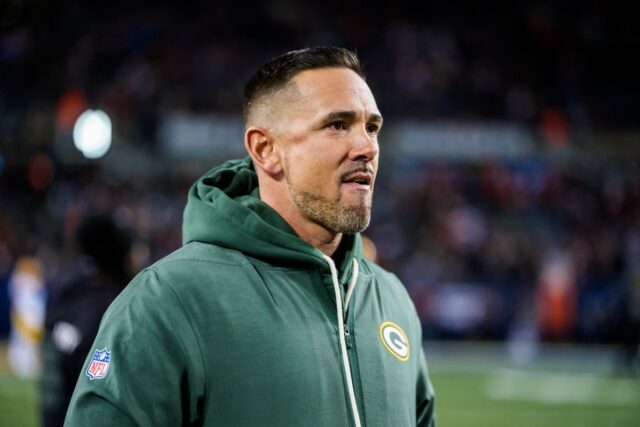 Green Bay Packers head coach Matt LaFleur