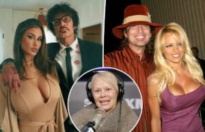 Pamela Anderson culpa a esposa de Tommy Lee, Brittany Furlan, pelo afastamento: ‘Estou com saudades dele’ Pamela Anderson culpa a esposa de Tommy Lee, Brittany Furlan, pelo afastamento: 'Estou com saudades dele'