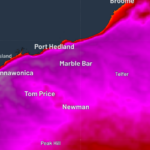 Partes do outback WA podem atingir 50 graus com o aumento das temperaturas