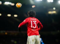 Patrick Dorgu fez algo 20 vezes contra o Brighton que deveria preocupar seriamente o Man United Manchester United x Brighton pela Copa da Inglaterra.