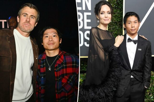 Pax, filho de Angelina Jolie, faz rara aparição no Festival de Cinema de Sundance
