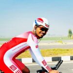 Pioneiro em um ciclo: Dinesh, medalhista de bronze no Campeonato Asiático, agora vê o sucesso no Pune Grand Tour