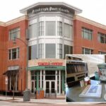 O prédio de escritórios do Pittsburgh Post-Gazette.