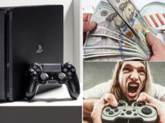 PlayStations, ferramentas elétricas e muito mais custarão mais aos californianos devido à taxa de reciclagem de baterias Mãos contando uma pilha de notas de 100 dólares acima de documentos financeiros e uma lupa.