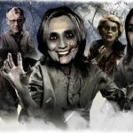 Nancy Faeser, Secretária do Interior/AG, segurando uma placa que diz