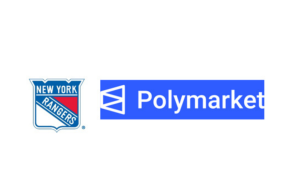 Polymarket torna-se parceira oficial do New York Rangers Fundo branco com logotipo do New York Rangers à esquerda e logotipo da Polymarket à direita. Polymarket torna-se parceira oficial do New York Rangers