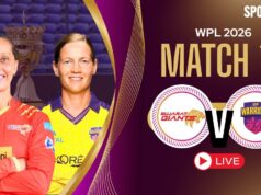 Pontuação GG vs UPW AO VIVO, WPL 2026: UP vence sorteio e decide lançar contra Gujarat Pontuação GG vs UPW AO VIVO, WPL 2026: UP vence sorteio e decide lançar contra Gujarat