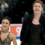 Cronograma completo do relacionamento dos dançarinos olímpicos de gelo Evan Bates e Madison Chock