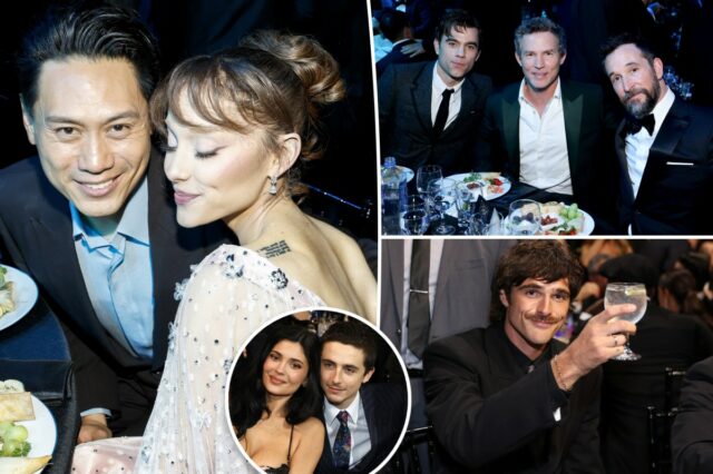 Ariana Grande e Jon M. Chu no Critics Choice Awards de 2026