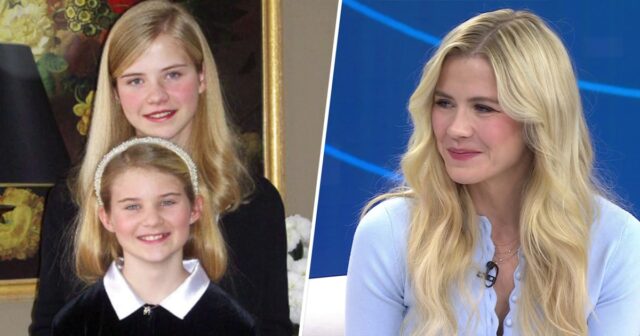 Elizabeth Smart com sua irmã mais nova, Mary Katherine.