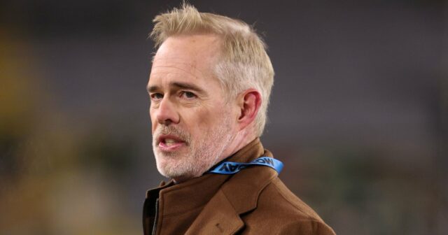 Por que Joe Buck teve um olho roxo durante a GettyImages-1242023386 Joe Buck Michelle Beisner Buck 2022