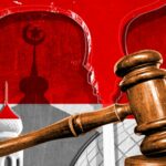 O primeiro-ministro Anthony Albanese com o presidente indonésio Pradowo Subianto em Sydney em novembro.