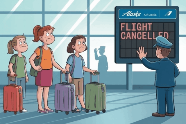 Por que não consigo obter um reembolso pelo meu voo cancelado da Alaska Airlines na Expedia?
