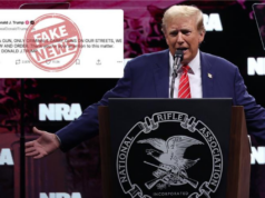 Postagem social falsa da verdade de Trump sobre a morte de Alex Pretti está se tornando viral President Donald Trump speaking during the NRA ILA Leadership Forum at the National Rifle Association (NRA) Annual Meeting & Exhibits at the Kay Bailey Hutchison Convention Center on May 18, 2024 in Dallas, Texas.