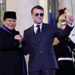Prabowo chega ao Palácio do Eliseu e aceita convite para jantar do presidente Macron