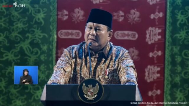Prabowo diz que MBG atingirá 55 milhões de destinatários até 2026
