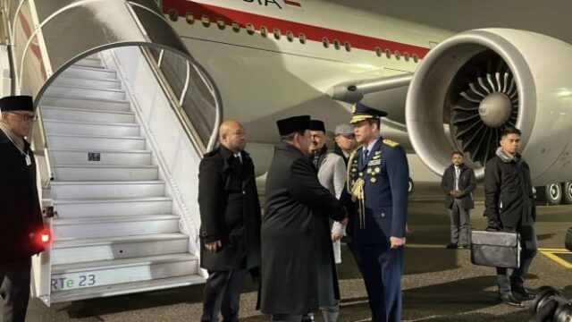 Presidente Prabowo chega à Suíça e participará do WEF 2026
