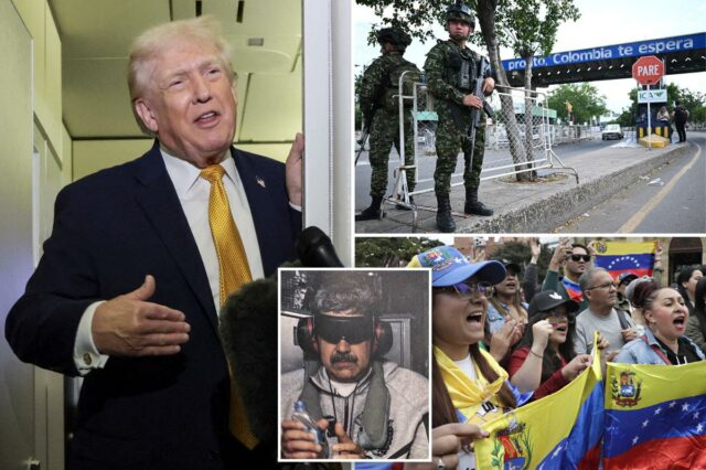 Presidente Trump emite advertência severa à Colômbia 'muito doente' após Presidente Trump emite advertência severa à Colômbia 'muito doente' após ousada captura do ditador venezuelano