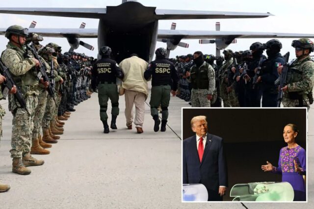 Presidente do México diz que foi “decisão soberana” enviar membros do cartel para os EUA
