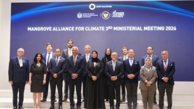 Presidindo a Reunião do MAC em Abu Dhabi, Zulhas incentiva ações reais para a restauração de manguezais
