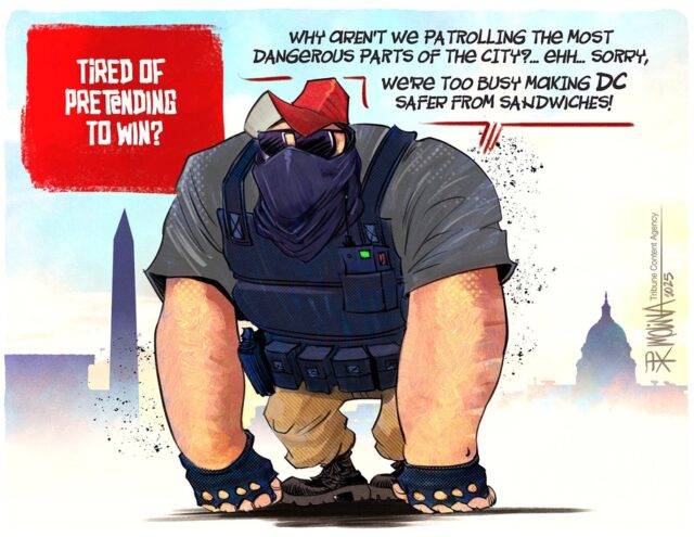 Desenho animado de Clay Bennett