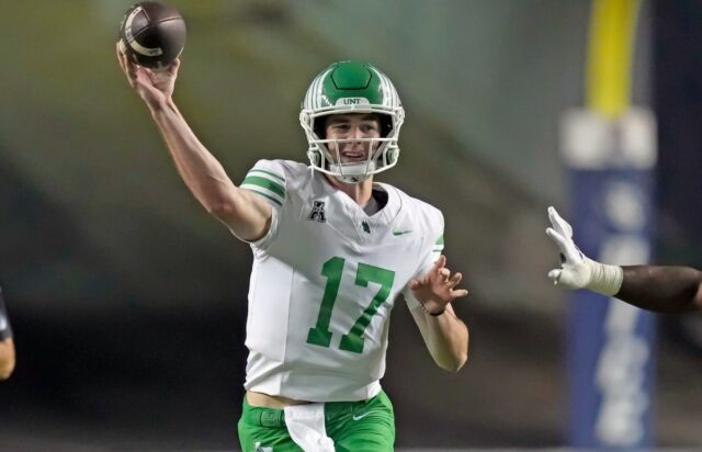 Former North Texas QB Drew Mestemaker has reportedly committed to Oklahoma State