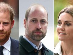 Príncipe Harry nomeia William e Kate em depoimento de testemunha durante julgamento no Reino Unido Príncipe Harry admite em tablóides que hackeamento experimental de telefone o deixa cauteloso em trazer Meghan para o Reino Unido 256