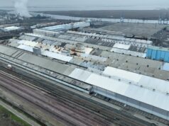 Propriedade da siderúrgica de East Bay é comprada por mais de US$ 200 milhões Uma visão de drone da usina siderúrgica USS-Posco Industries UPI em Pittsburg, Califórnia, na terça-feira, 16 de janeiro de 2024. Todas as operações na usina em 900 Loveridge Road deverão cessar até março, causando a perda de quase 500 empregos. (Jane Tyska/Grupo de Notícias da Bay Area)